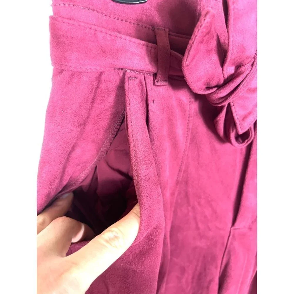 Free people high waist pants with‎ belt
